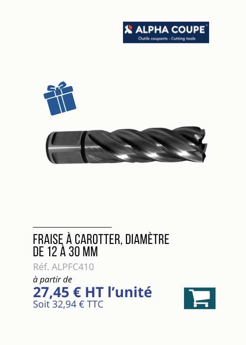 Fraise a carotter FC410